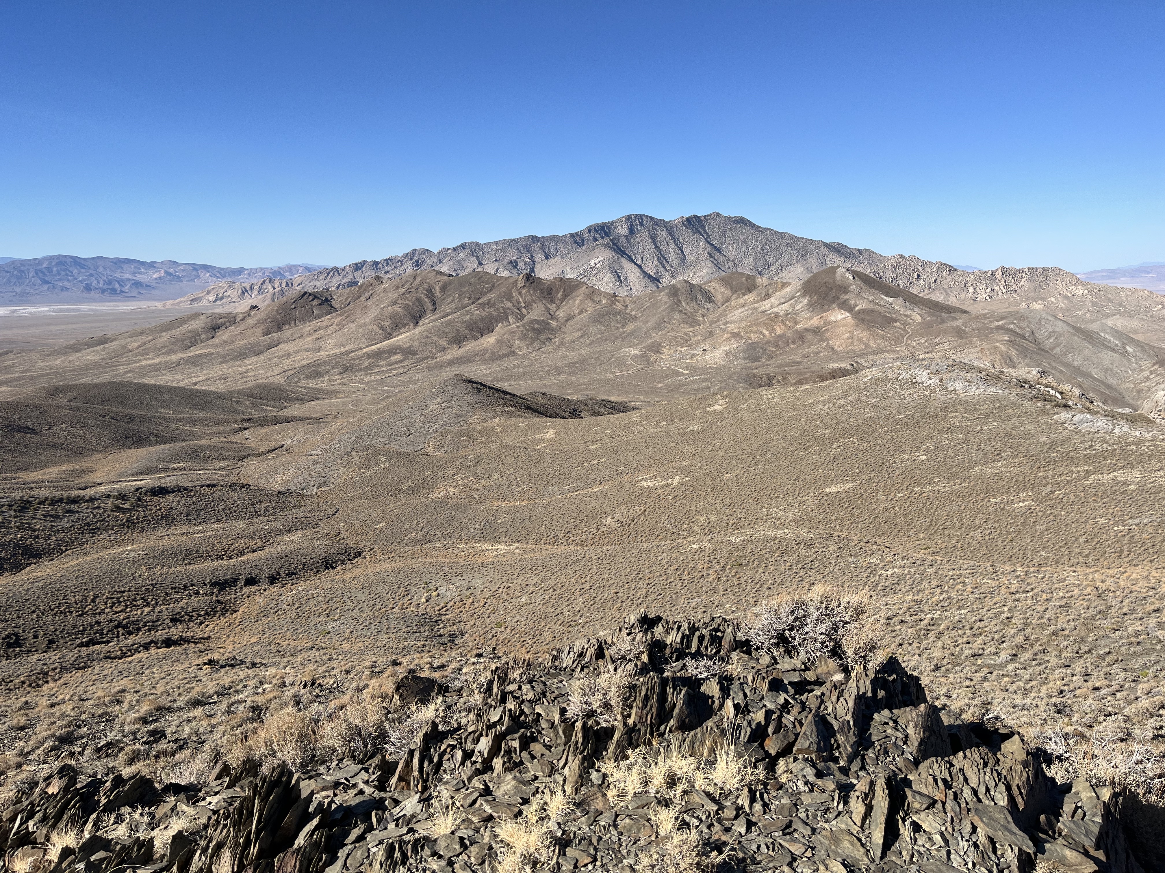 Rugged mountain landscape