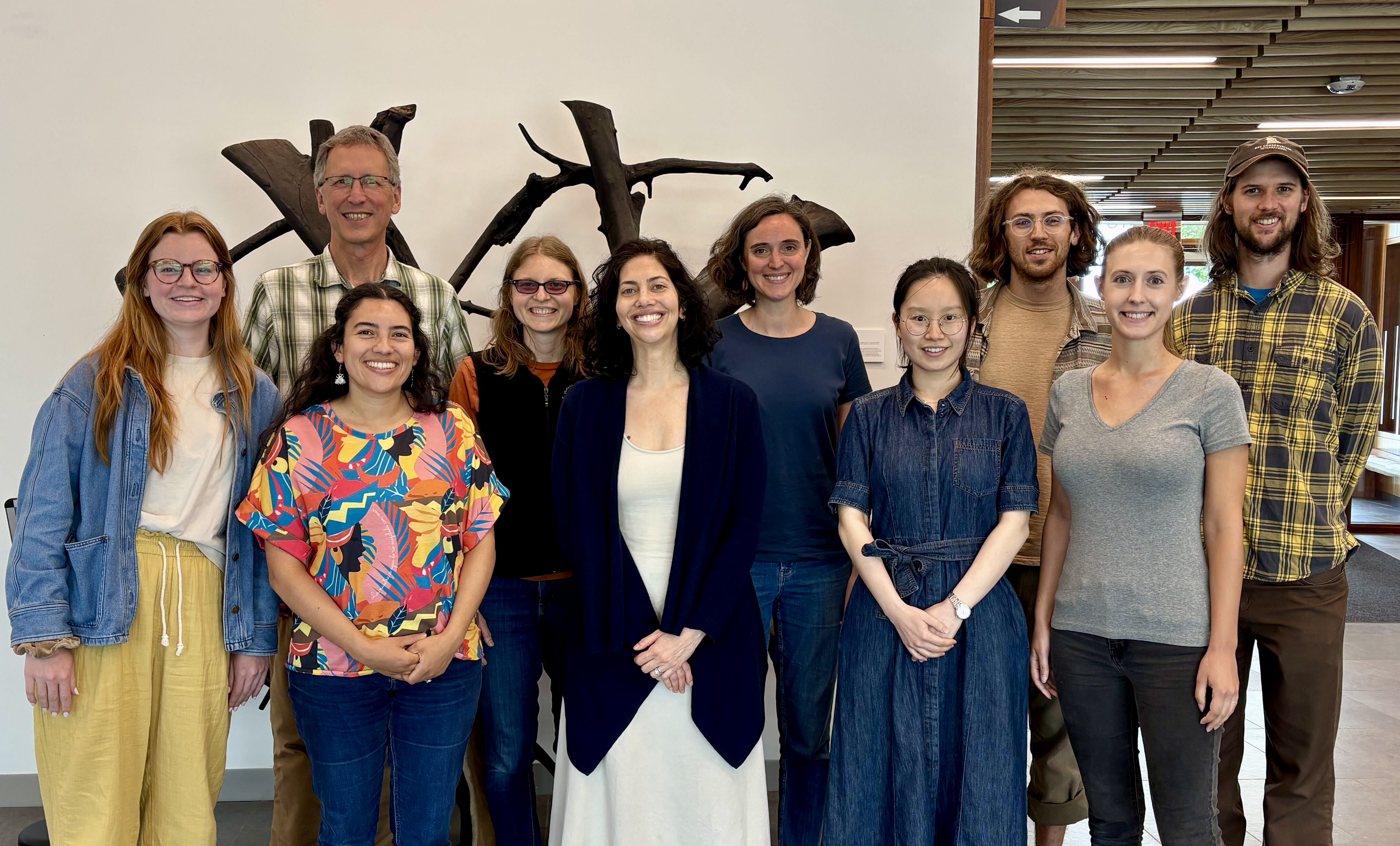 Ten people gathered at the first Neonicotinoid Working Group meeting