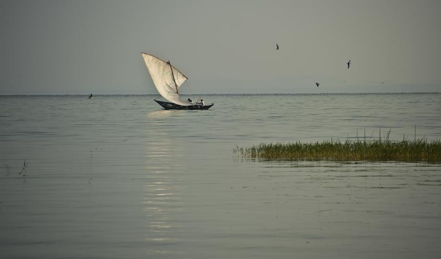 Lake Victoria fisherman