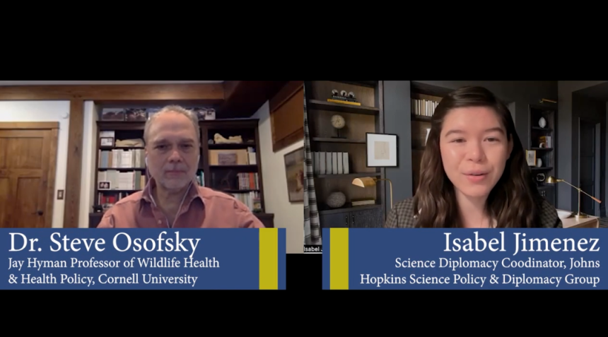 Video interview with Drs. Steve Osofsky and Isabel Jimenezn