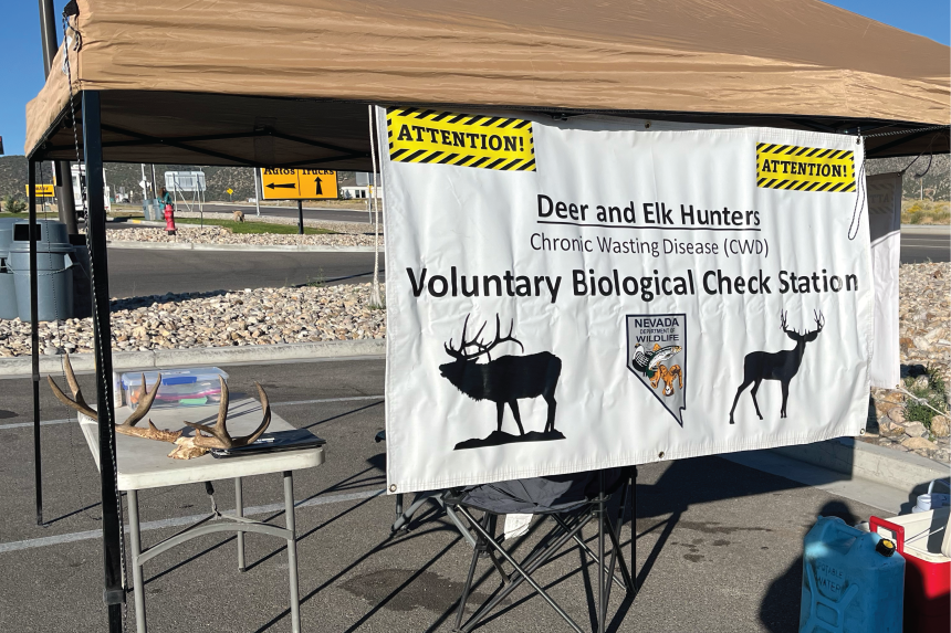 Biological check station for chronic wasting disease