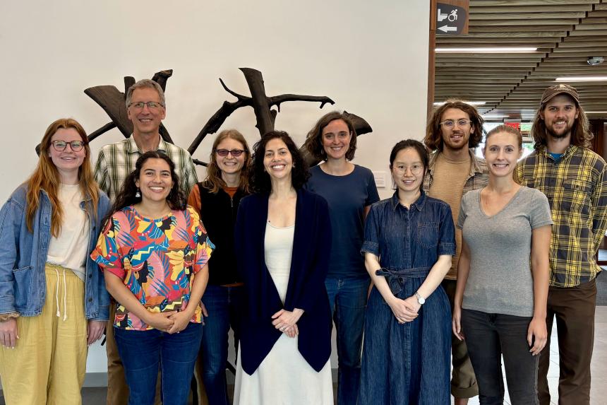 Ten people gathered at the first Neonicotinoid Working Group meeting